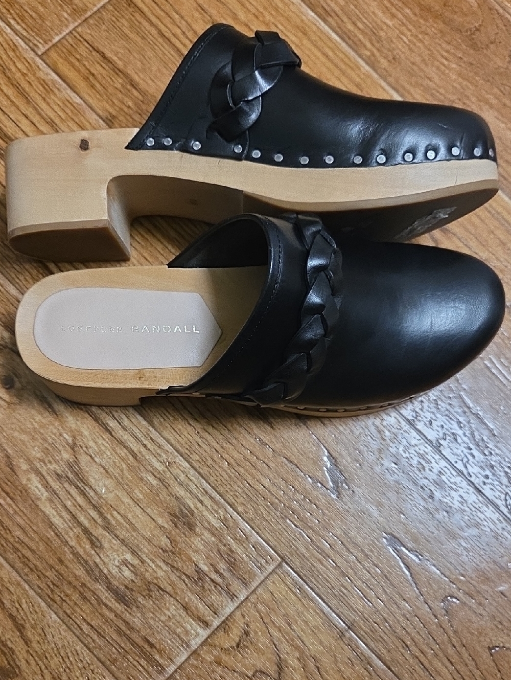 Loeffler RANDALL clogs Size 6.5M - Picture 12 of 14